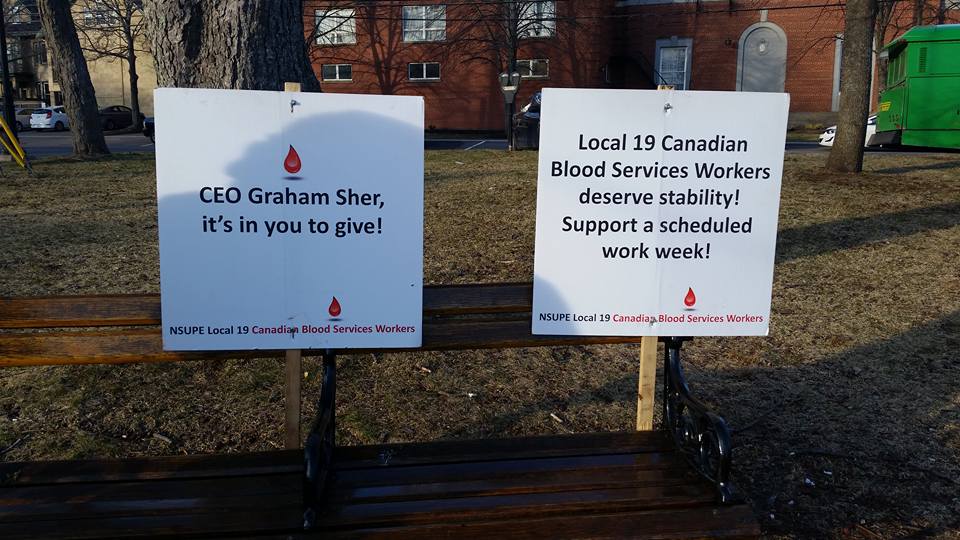 Striking PEI blood collection workers reject employer’s latest offer