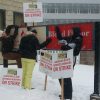 Nova Scotia blood collection workers cross the picket line in PEI