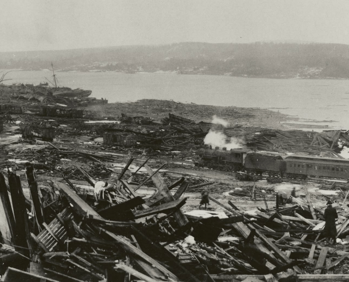 Fifteen stories: Heroic dispatcher keyed warning, perished in cataclysmic  Halifax explosion