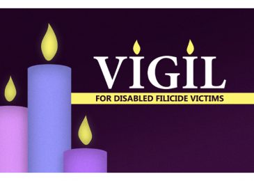 Media release: Local disability community commemorates lives of disabled filicide victims