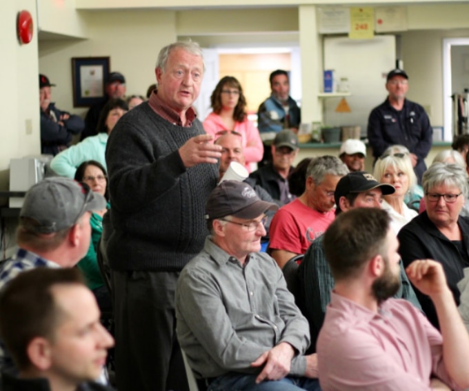 Drinking water fears confirmed at angry Harrietsfield community meeting