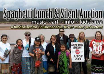 Media release: Spaghetti lunch and silent auction for Sipekne’katik River Water Protectors