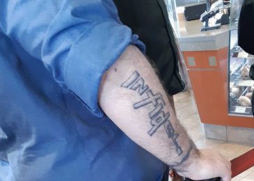 Update: Islamophobic tattoo guy is indeed a Canadian Navy sailor