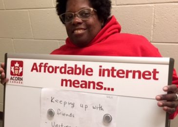 ACORN takes aim at Trudeau government’s failure to regulate internet affordability