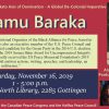 PSA: Ajamu Baraka in Halifax, Sat., Nov. 16, Gottingen Library, 1-5 PM
