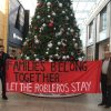 Press release: No One is Illegal stages anti-deportation protest at Halifax mall