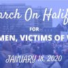 Press release: Halifax Women’s March – Victims of War rally, Saturday January 18