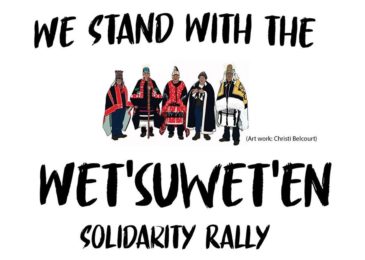 PSA: ALL OUT for the Wet’suwet’en and Indigenous sovereignty: Rally and march
