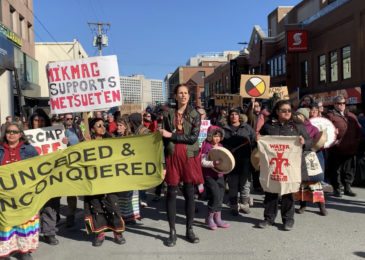 Press release: Wet’suwet’en solidarity rally and march in Halifax draws hundreds