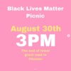 PSA: Black Lives Matter picnic