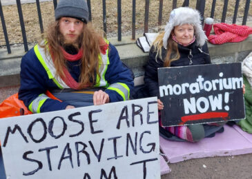 MEDIA ADVISORY: As hunger strike enters 9th day, people rally for a moratorium on clearcutting