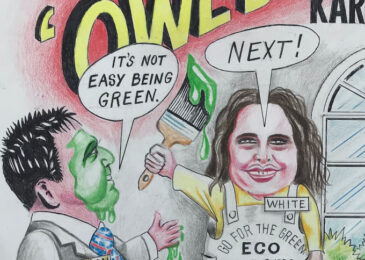 Editorial cartoon: Greening up Owls Head